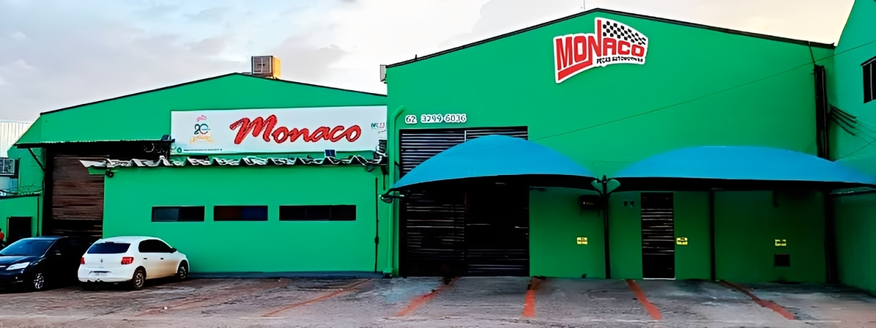 Fachada da Monaco Distribuidora